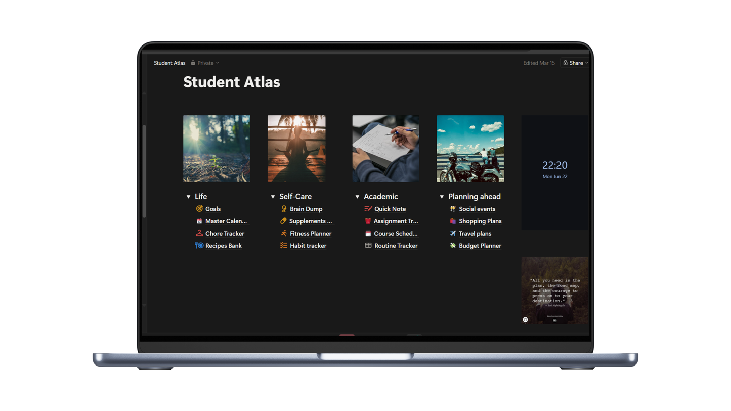 Student Atlas - Stay Organized, Save Time & Ace Your Exams