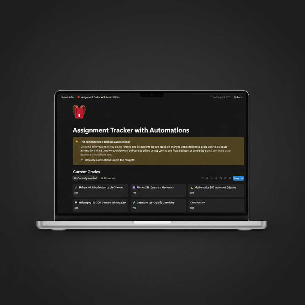 Student Atlas Square Mockup